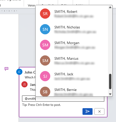 PDF with comments